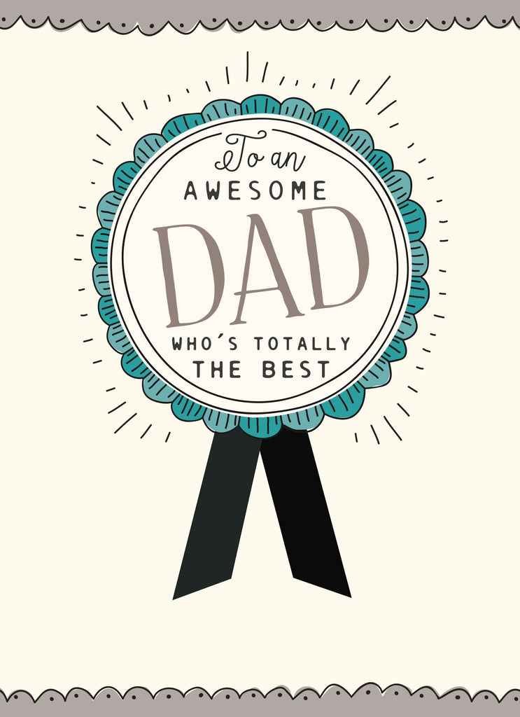 Dad Classic Champion Rosette