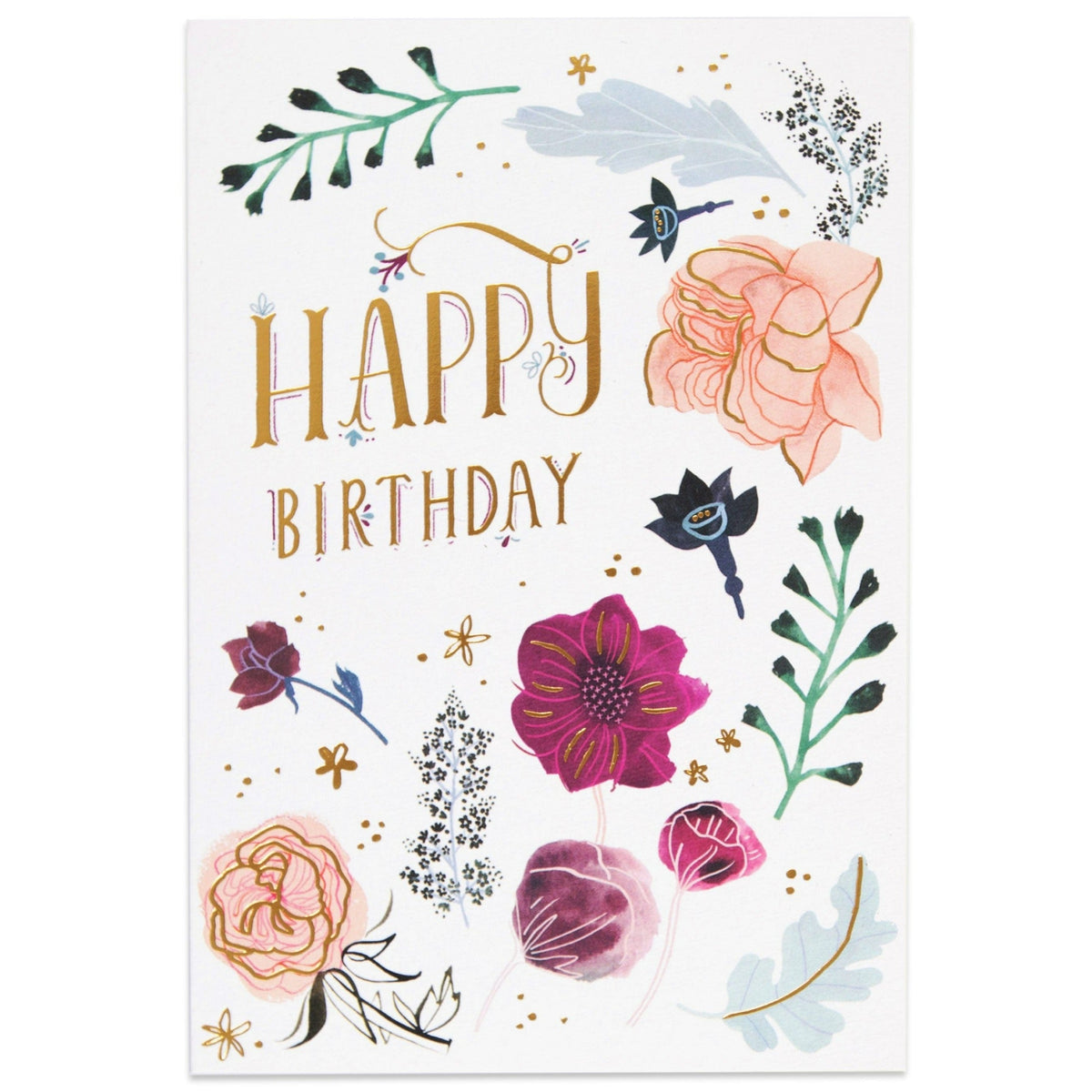 Gorgeous Illustrated Floral Birthday Card – HallmarkAus Test