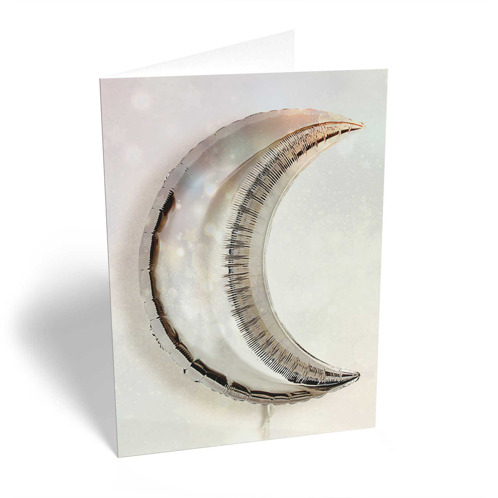 Crescent Moon Shaped Balloon Celebrate