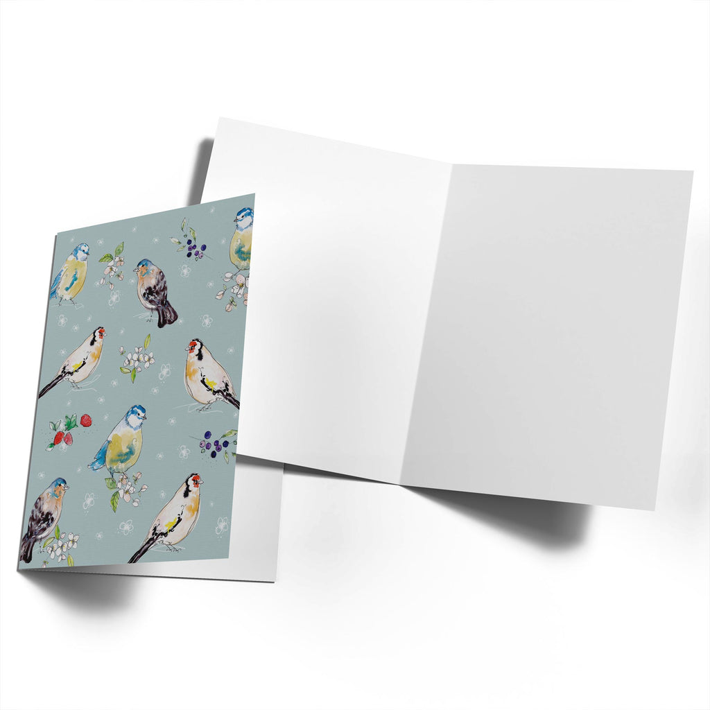 Traditional Illustrated Bird Patterns