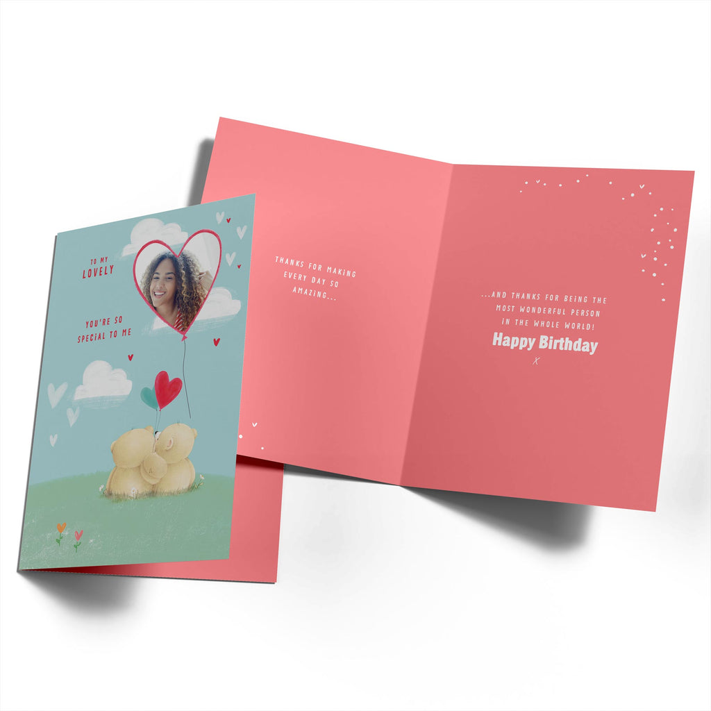 Wife Forever Friends Photo Upload Heart Balloon