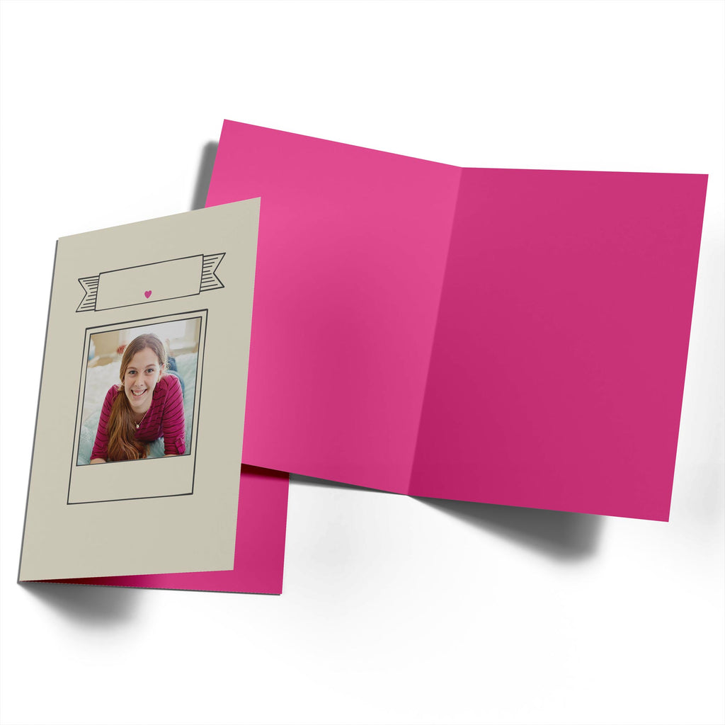 Daughter Square Photo Frame Editable