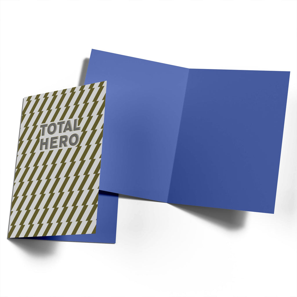Contemporary Birthday Pattern And Text Total Hero