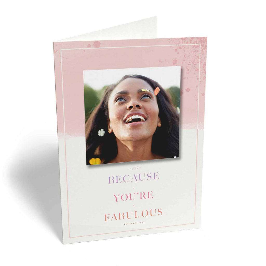 Classic Birthday Photo Editable You Are Fabulous