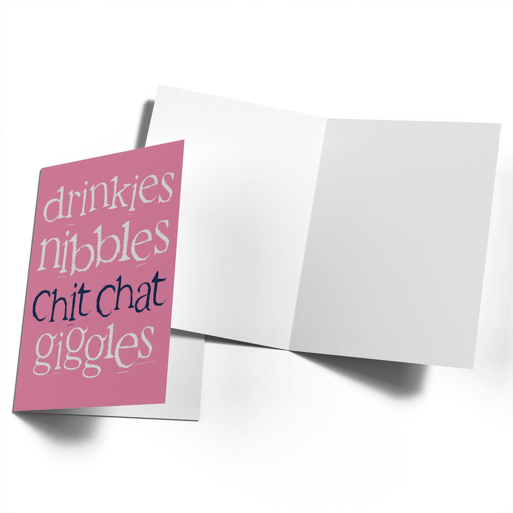 Funny Birthday Typographic Drinkies  Chat Giggles