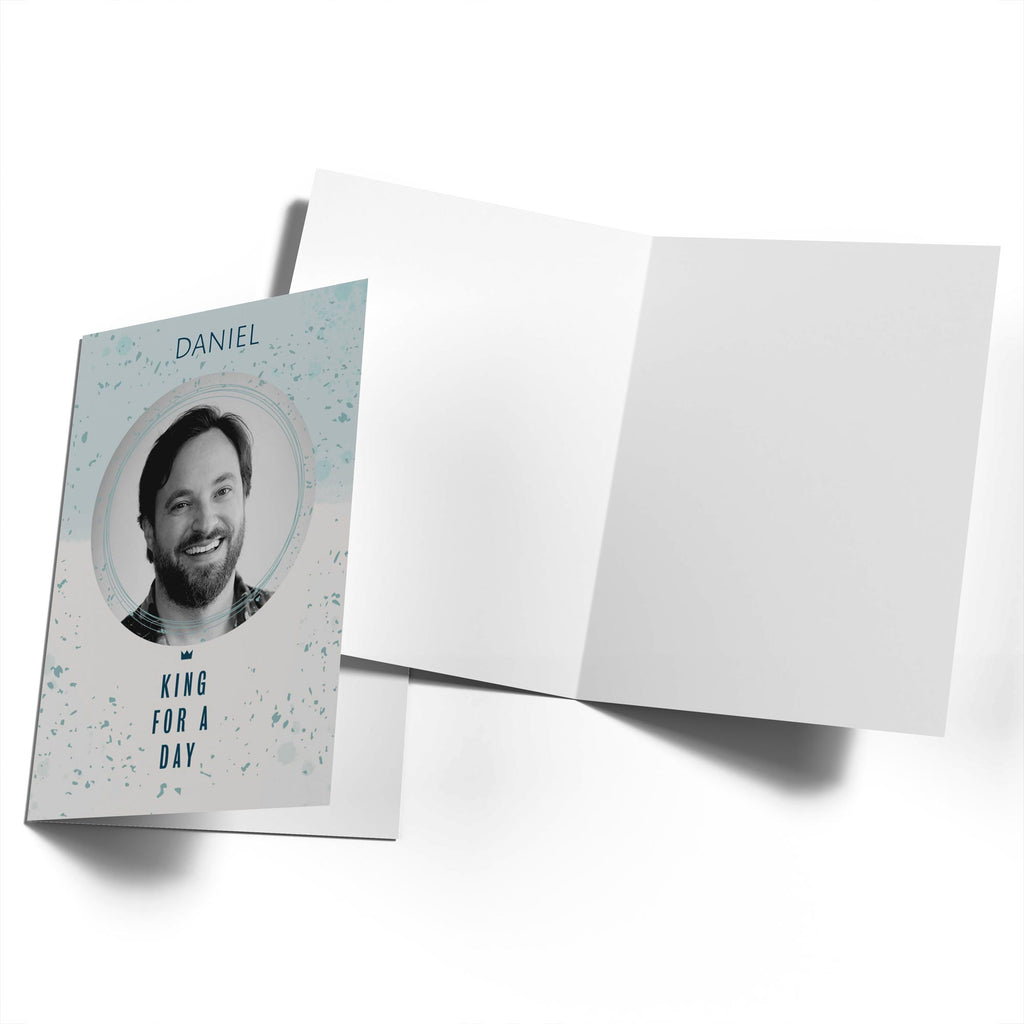 Classic Birthday Photo Upload Frame King For Day