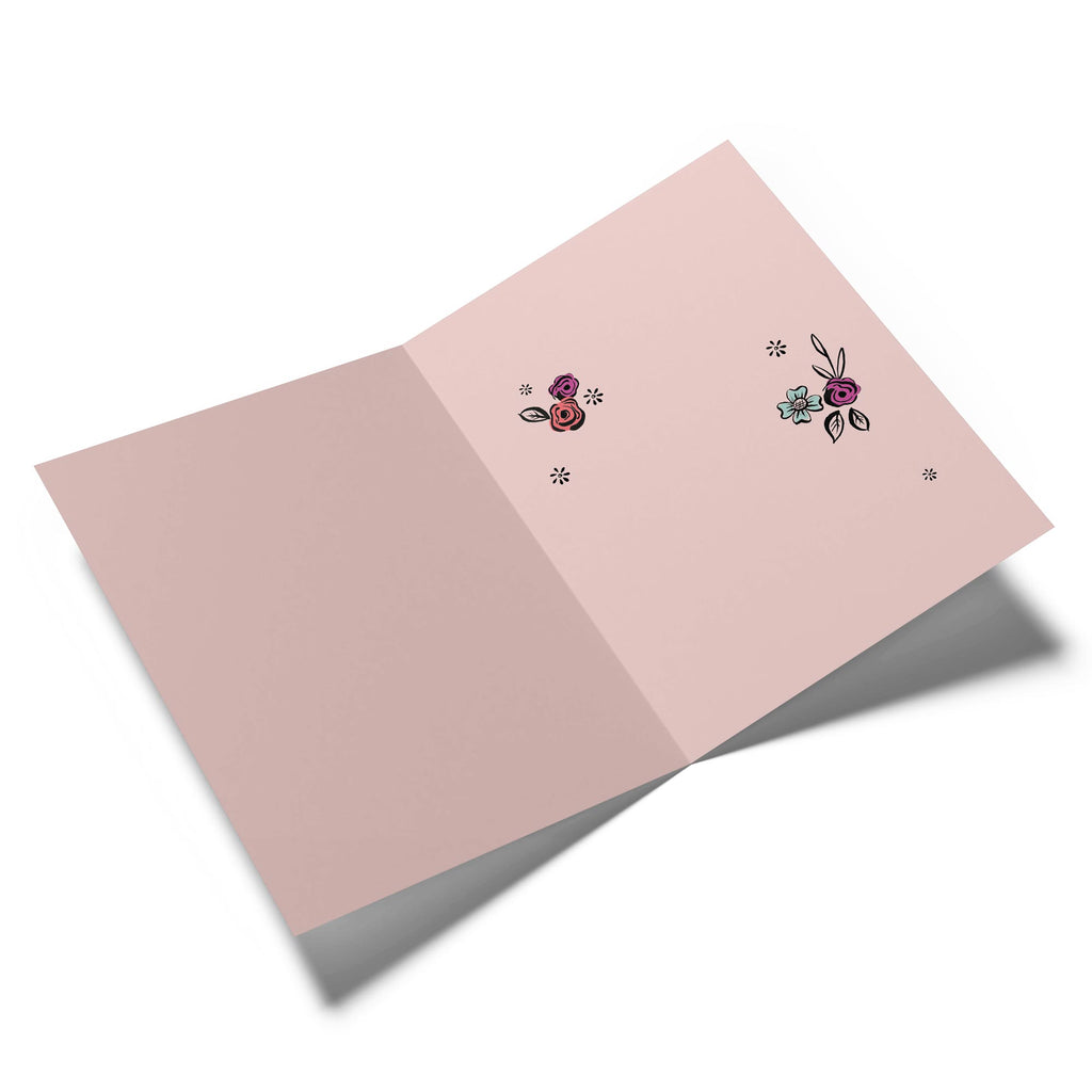 Birthday Editable Illustrated Bird And Flowers