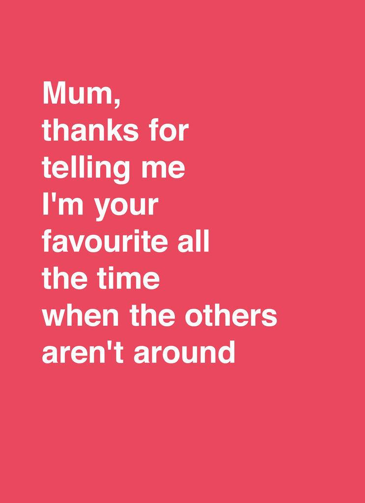 Funny Mum Favourite
