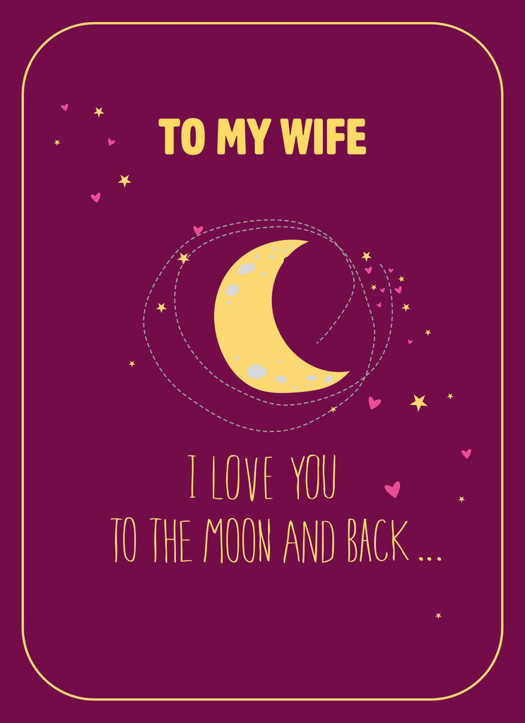 Wife Classic Cresent Moon Stars