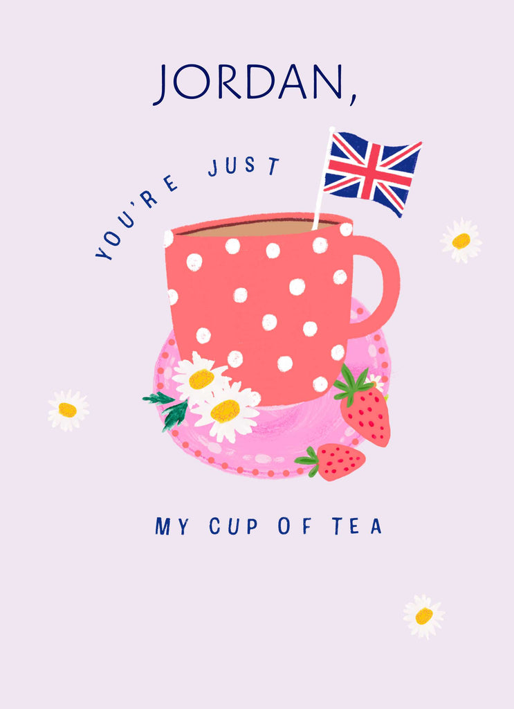 General Classic Spotty Tea Cup Union Jack