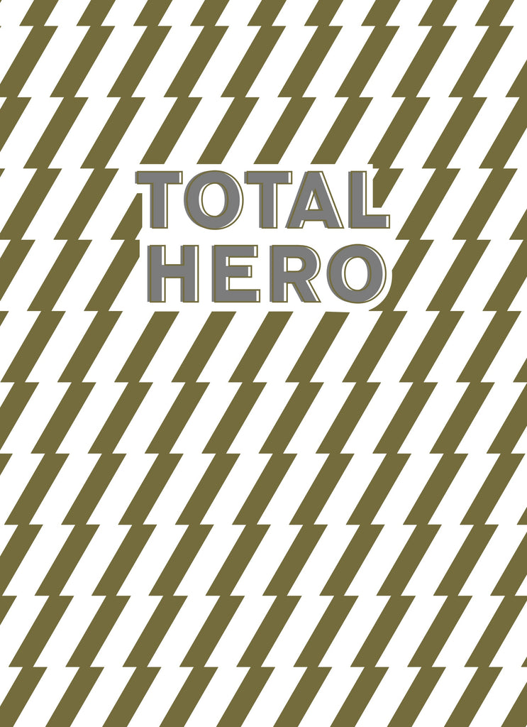 Contemporary Birthday Pattern And Text Total Hero