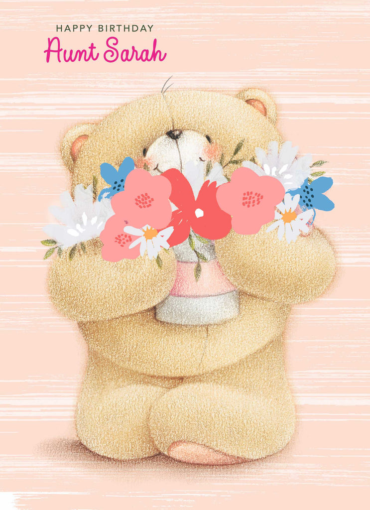 Cute Aunt Birthday Forever Friends Editable