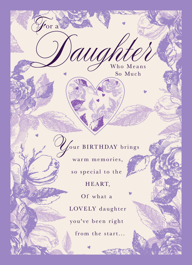 Daughter Birthday Traditional Verse