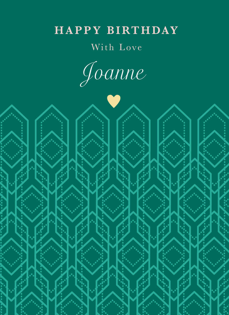 Classic Birthday Editable Deco Pattern
