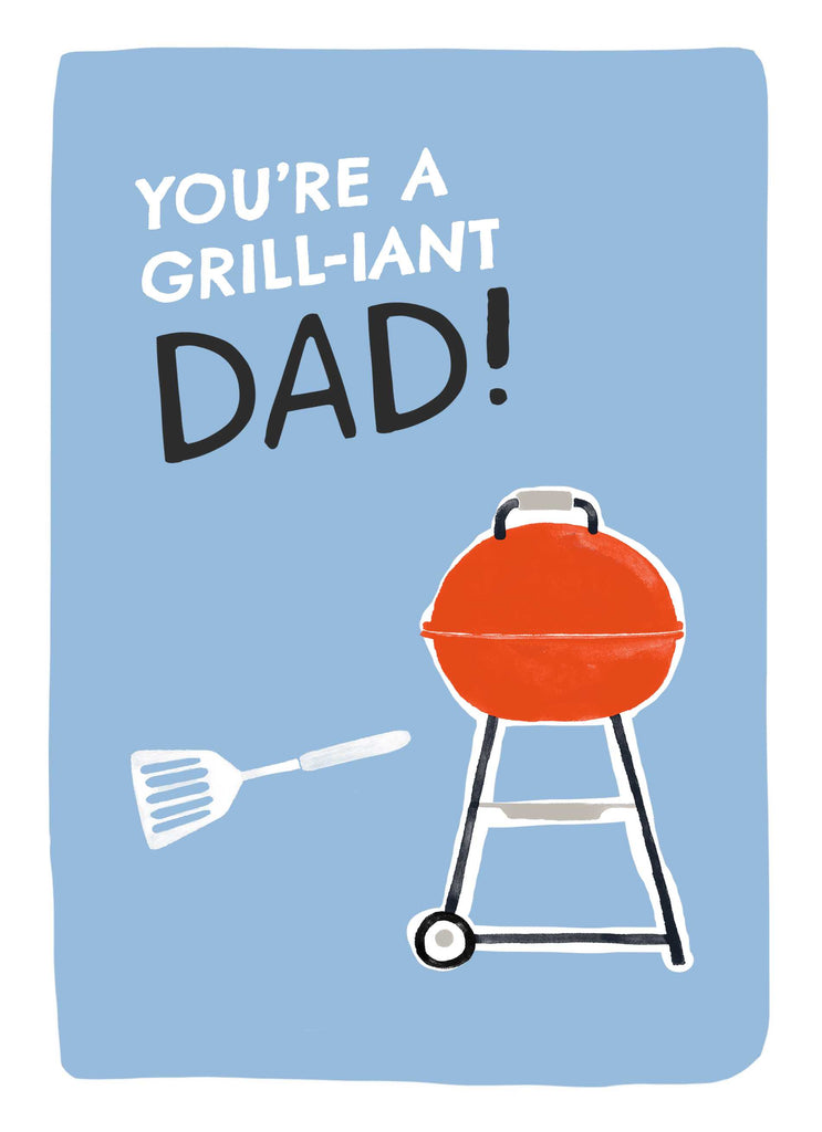 Dad Cooking Bbq Editable